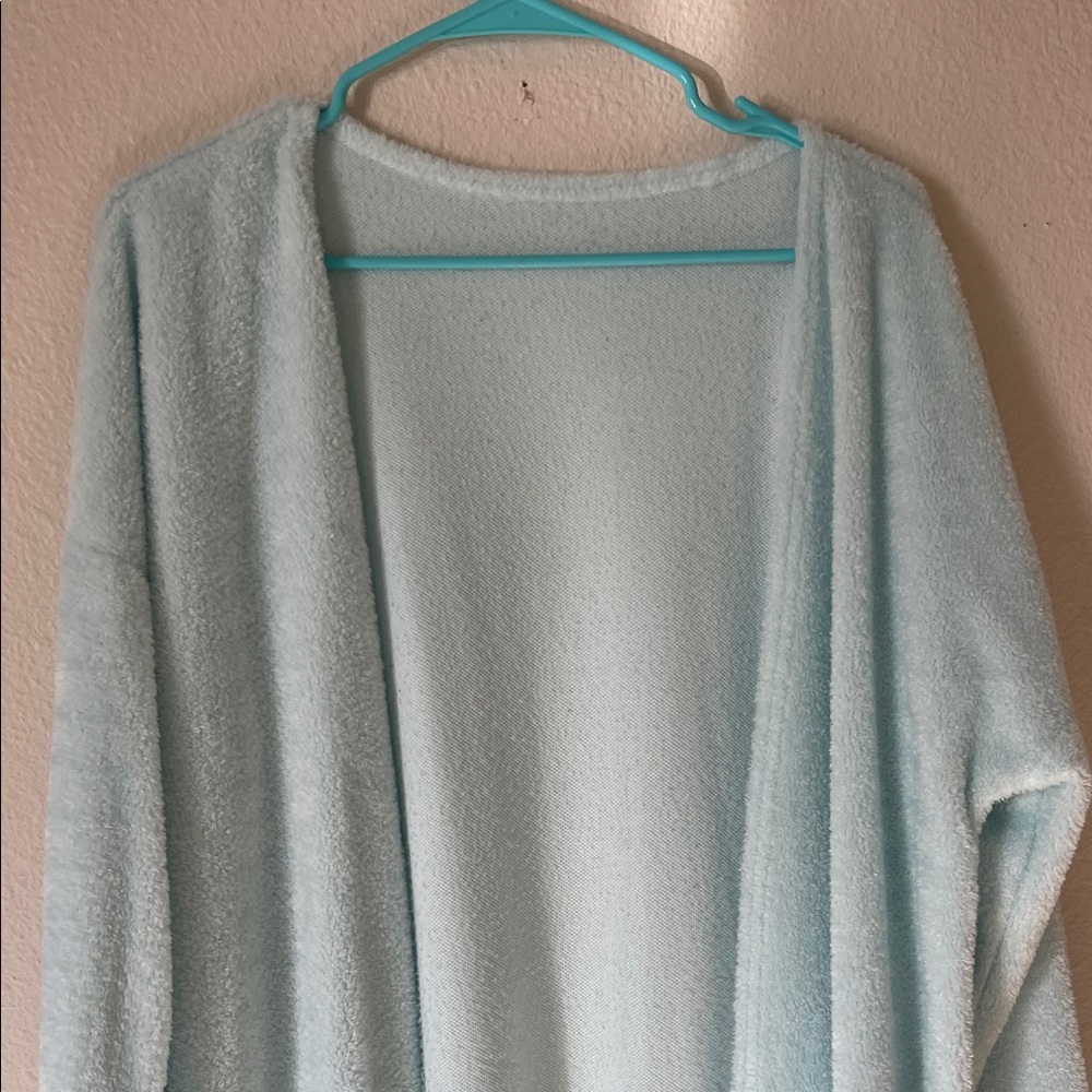 Soft Light Blue Robe - Picture 2 of 3